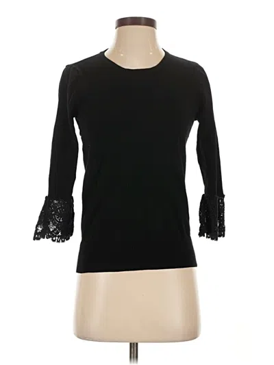 Pre-owned Catherine Catherine Malandrino Pullover Sweater In Black