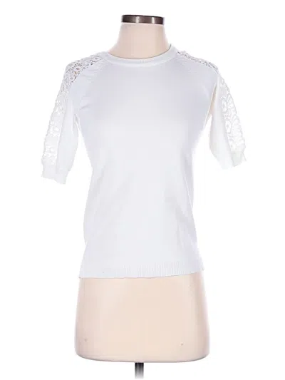 Pre-owned Catherine Catherine Malandrino Pullover Sweater In Ivory
