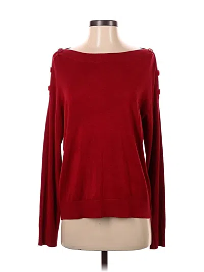 Pre-owned Catherine Catherine Malandrino Pullover Sweater In Red