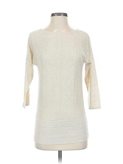 Pre-owned Catherine Catherine Malandrino Pullover Sweater In White