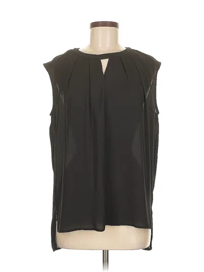 Pre-owned Catherine Catherine Malandrino Sleeveless Blouse In Black