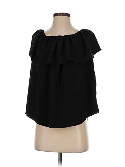 Pre-owned Catherine Catherine Malandrino Sleeveless Blouse In Black