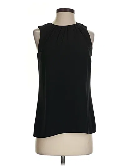 Pre-owned Catherine Catherine Malandrino Sleeveless Blouse In Black