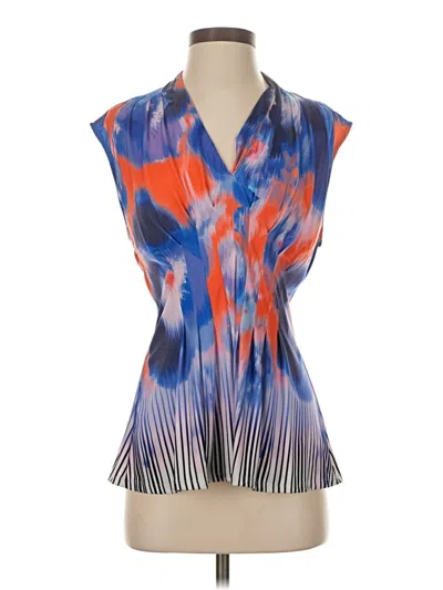 Pre-owned Catherine Catherine Malandrino Sleeveless Blouse In Blue