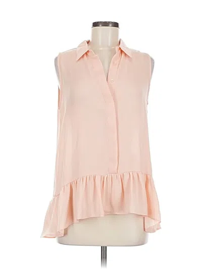 Pre-owned Catherine Catherine Malandrino Sleeveless Blouse In Pink