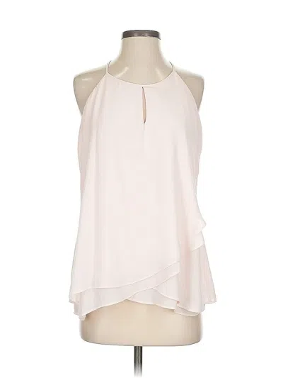 Pre-owned Catherine Catherine Malandrino Sleeveless Blouse In White