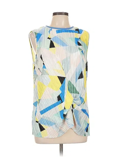 Pre-owned Catherine Catherine Malandrino Sleeveless T-shirt In Yellow