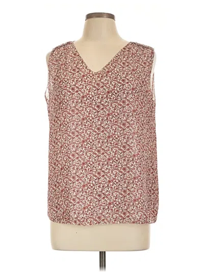 Pre-owned Catherine Catherine Malandrino Sleeveless T-shirt In Red