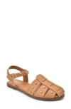 Catherine Catherine Malandrino Studded Fisherman Sandal In Tan