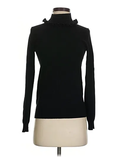 Pre-owned Catherine Catherine Malandrino Turtleneck Sweater In Black