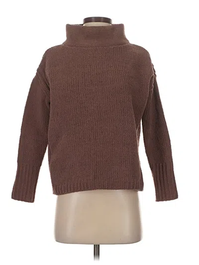 Pre-owned Catherine Catherine Malandrino Turtleneck Sweater In Brown