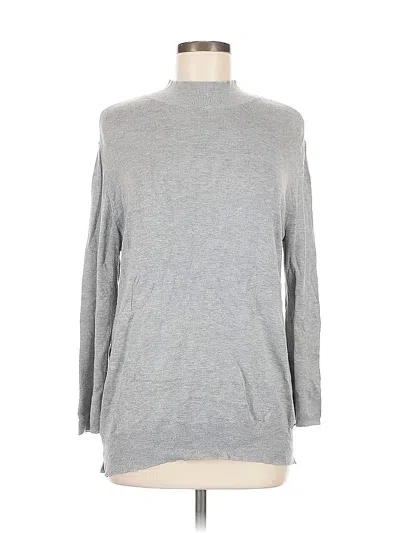 Pre-owned Catherine Catherine Malandrino Turtleneck Sweater In Gray