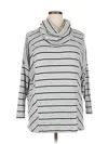 Catherine Catherine Malandrino Turtleneck Sweater In Gray