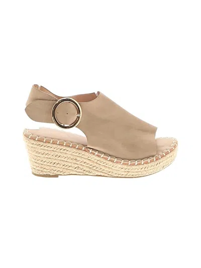 Pre-owned Catherine Catherine Malandrino Wedges In Brown