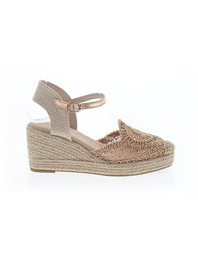 Pre-owned Catherine Catherine Malandrino Wedges In Gold