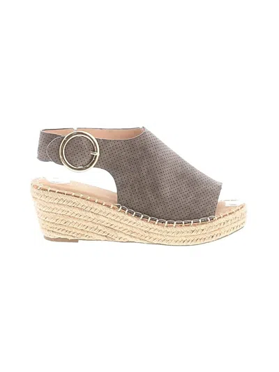 Pre-owned Catherine Catherine Malandrino Wedges In Gray