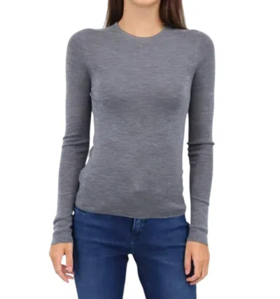 Catherine Gee Jennifer Sweater In Grey In Gray