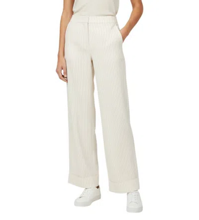 Catherine Gee Stella Wide Leg Pant In Mocha In White