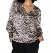 Catherine Gee Zaria Blouse In Miro Animal In Multi