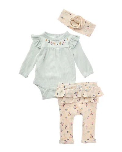 Catherine Malandrino 3pc Bodysuit Set In Multi