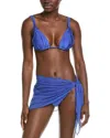 Catherine Malandrino 3pc Charms Bikini Set In Multi