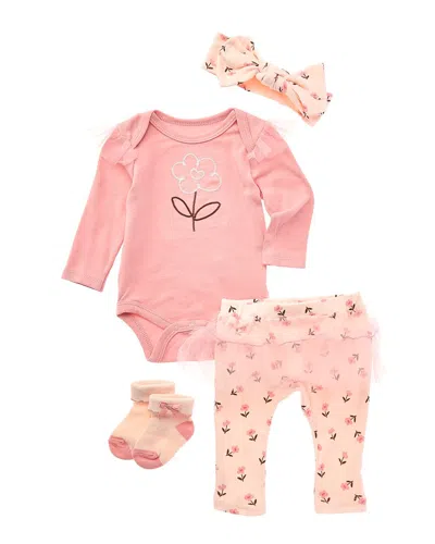 Catherine Malandrino 4pc Bodysuit Set In Multi