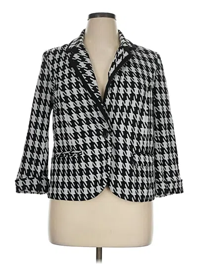 Pre-owned Catherine Malandrino Blazer Jacket In Gray