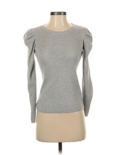 Pre-owned Catherine Malandrino Cardigan Sweater In Gray