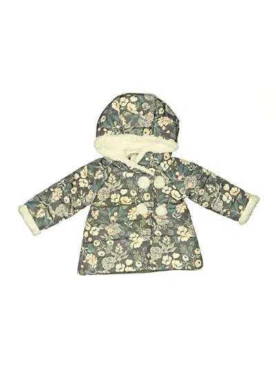 Pre-owned Catherine Malandrino Babies' Cardigan Sweater In Green