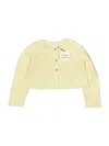 Catherine Malandrino Cardigan Sweater In Yellow