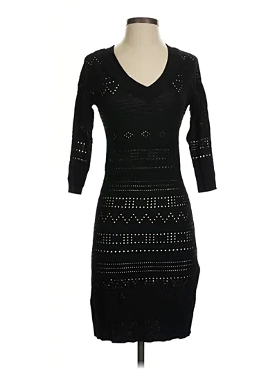 Pre-owned Catherine Malandrino Casual Dress In Black