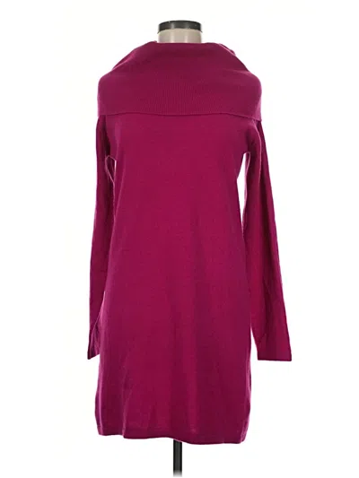 Pre-owned Catherine Malandrino Casual Dress In Burgundy