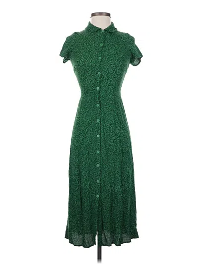 Pre-owned Catherine Malandrino Casual Dress In Green