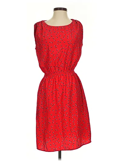 Pre-owned Catherine Malandrino Casual Dress In Red