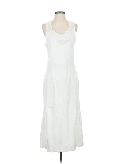 Pre-owned Catherine Malandrino Casual Dress In White