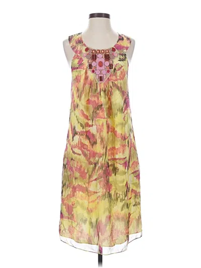Pre-owned Catherine Malandrino Casual Dress In Yellow