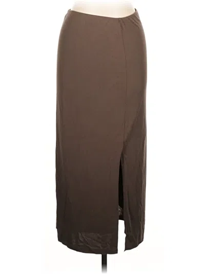 Pre-owned Catherine Malandrino Casual Skirt In Brown