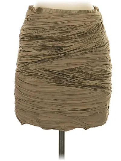 Pre-owned Catherine Malandrino Casual Skirt In Tan
