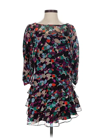 Pre-owned Catherine Malandrino Cocktail Dress In Black