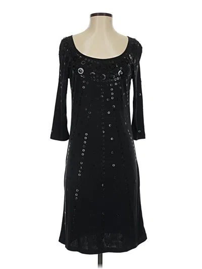 Pre-owned Catherine Malandrino Cocktail Dress In Black