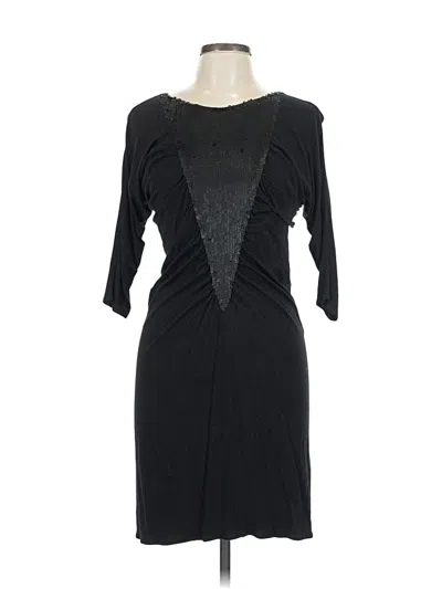 Pre-owned Catherine Malandrino Cocktail Dress In Black
