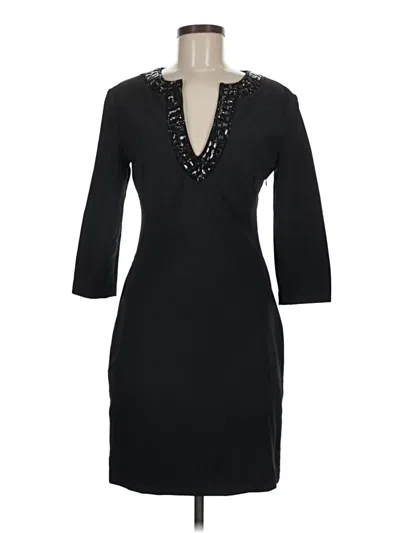Pre-owned Catherine Malandrino Cocktail Dress In Black