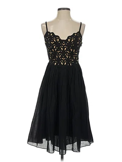 Pre-owned Catherine Malandrino Cocktail Dress In Black