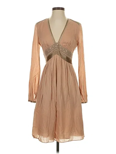 Pre-owned Catherine Malandrino Cocktail Dress In Brown