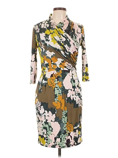 Pre-owned Catherine Malandrino Cocktail Dress In Brown