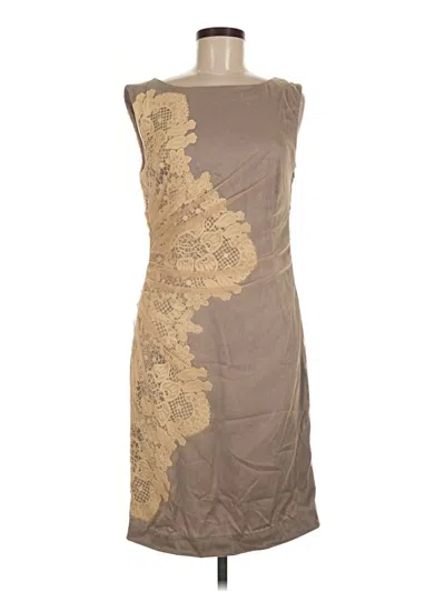 Pre-owned Catherine Malandrino Cocktail Dress In Brown