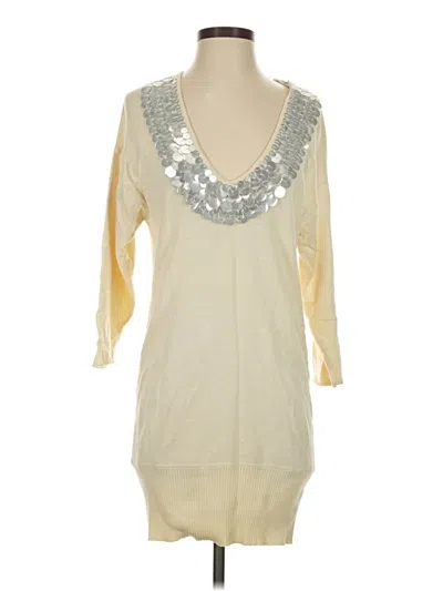 Pre-owned Catherine Malandrino Cocktail Dress In Ivory