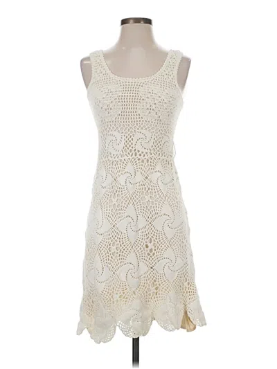 Pre-owned Catherine Malandrino Cocktail Dress In Ivory