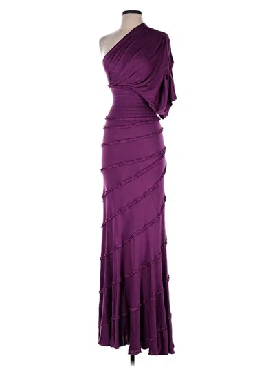 Pre-owned Catherine Malandrino Cocktail Dress In Purple