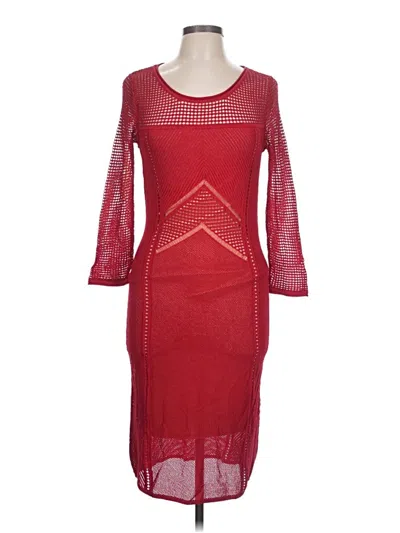 Pre-owned Catherine Malandrino Cocktail Dress In Red
